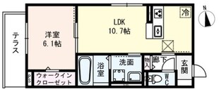 D-room名駅D棟の物件間取画像